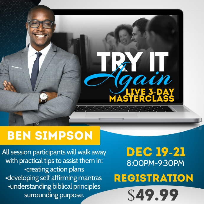 python masterclass course ad post template |... Copy of Masterclass Template | PosterMyWall