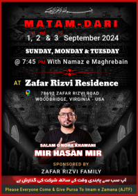 Matam Dari A4 template