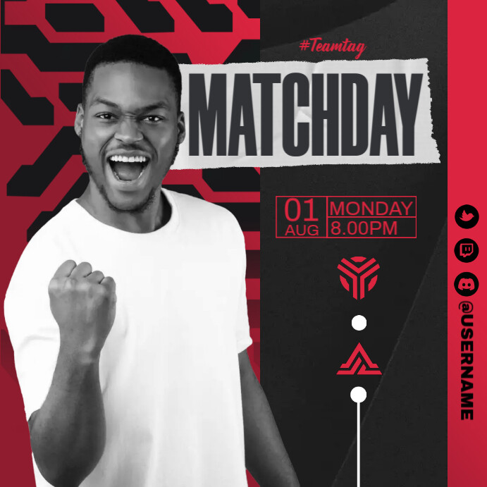 Matchday Programme Ad Example Copy of Match Day Ads | PosterMyWall