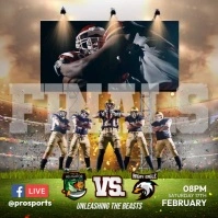 Match Day Billboard Instagram Post template