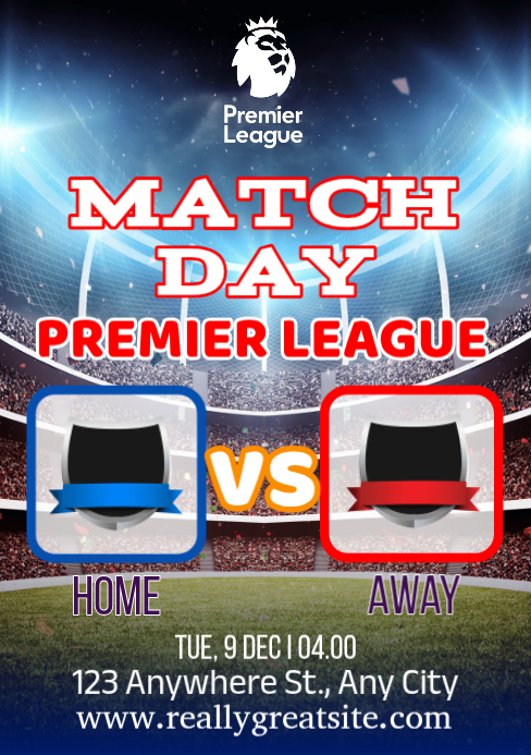 Copy of Match Day | PosterMyWall