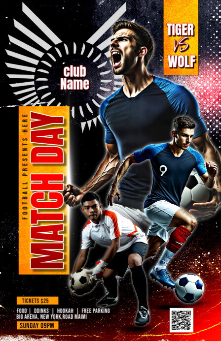 Copy of MATCH DAY | PosterMyWall