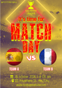 Match Day A2 template