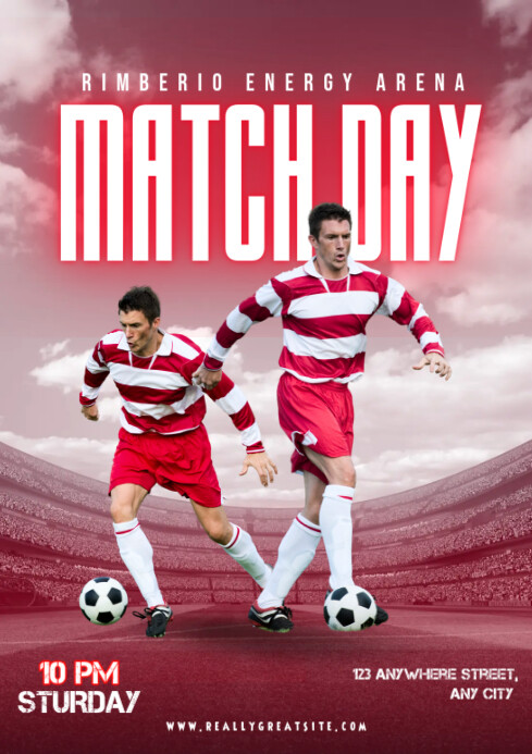 Copy of Match Day | PosterMyWall