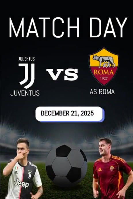 Match Day Poster Template | PosterMyWall