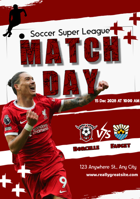 Copy of Match Day Soccer | PosterMyWall