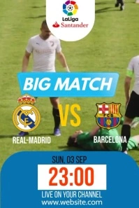 Match day template Pinterest Graphic