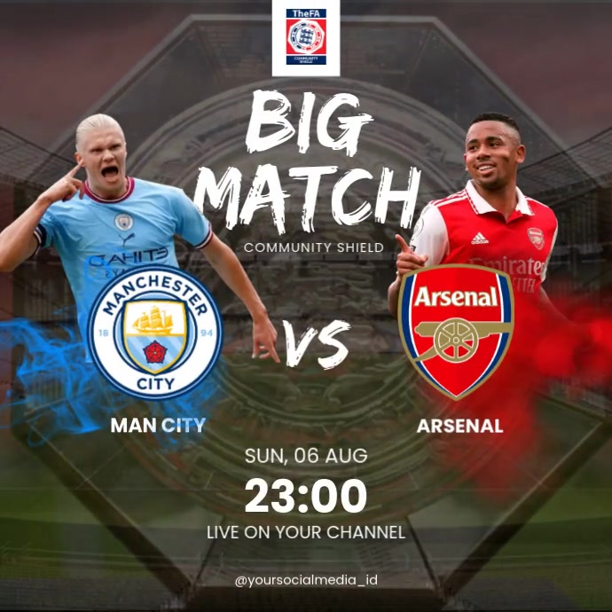 match day template | PosterMyWall