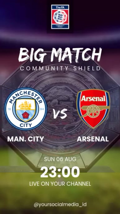 match day template Instagram Reel