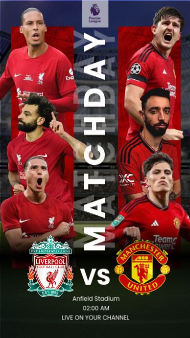match day template | PosterMyWall