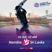 Match Schedule Template Instagram Post