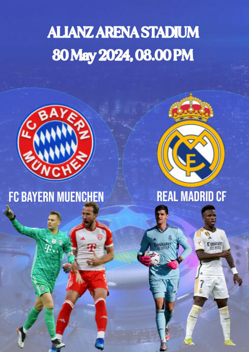 Matchday Template PosterMyWall Matchday Template PosterMyWall