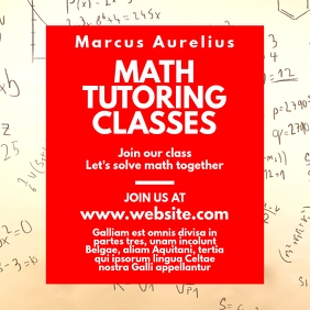 153+ Free Templates for 'Math classes' | PosterMyWall