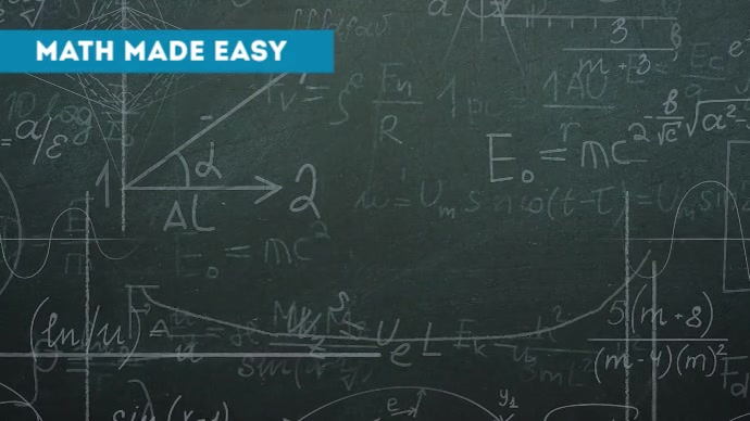 Matematika pelajaran mudah memperbesar latar belakang Templat ...