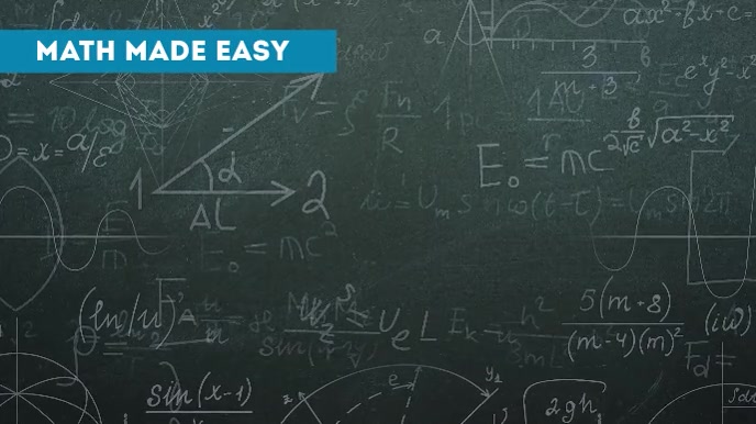 Math made easy lessons zoom background