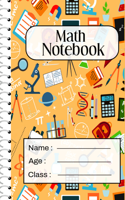 Galaxy Math Cover Design Maths Cover