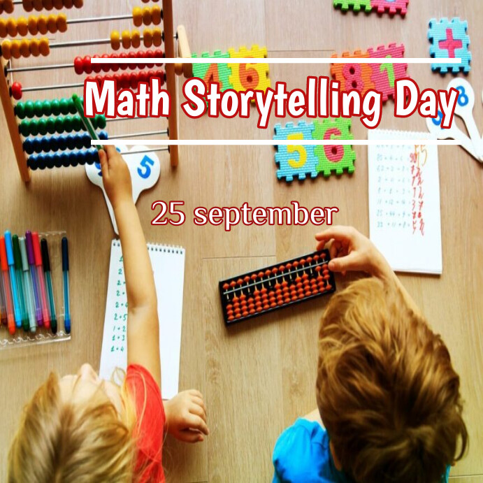 Instagram Math Math storytelling day instagram Post Template | PosterMyWall