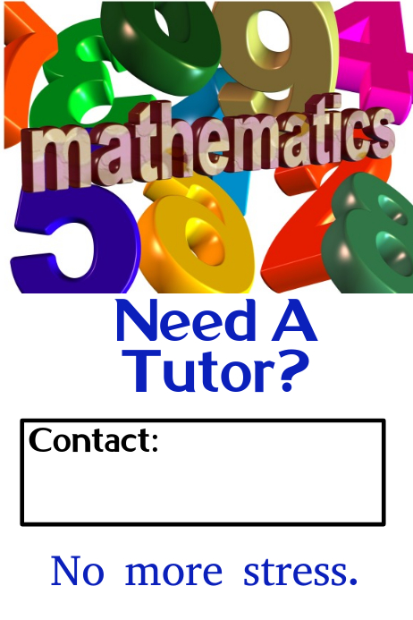 Math Tutor Template | PosterMyWall