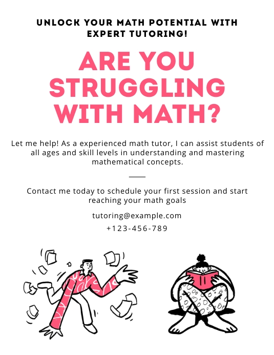 Math Tutoring Flyer Template | PosterMyWall