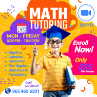 Tutoring sessions online Instagram post Template | PosterMyWall
