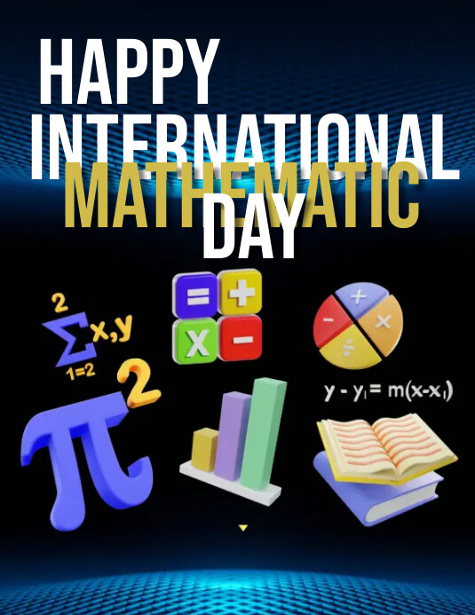 mathematics day Template | PosterMyWall