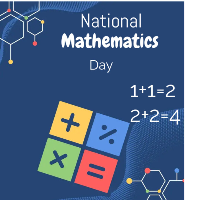 Math Day Graphics mathematics day Template | PosterMyWall