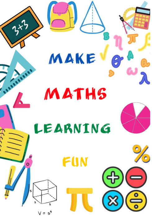 First Page For Math Assignment Modèle Maths Book / Assignment Cover Page | PosterMyWall