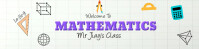Maths class google class banner template