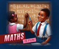 Maths Retângulo grande template