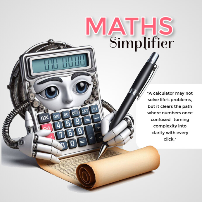 MATHS Template | PosterMyWall