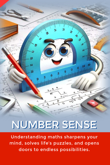Maths Poster template
