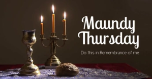 Maundy Thursday Facebook Event Cover template