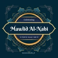 mawlid al nabi template Square (1:1)