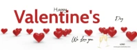Maximalist #happy #valentines #day #greeting #flyer #design,  Facebook Cover Photo template
