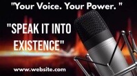 Maximalist : “bold Voice Promo | Podcast & Motivational Video Template” Digital Display (16:9)