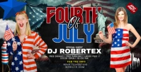 Maximalist 4th Of July Facebook Event Cover template