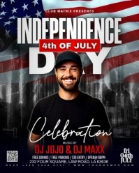 Maximalist 4th Of July Party  Instagram Portrait template