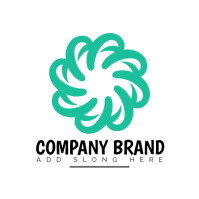 Maximalist Abstract Logo template