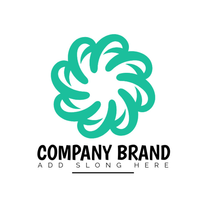 Maximalist Abstract Logo Ilogo template