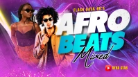 Maximalist Afro Beats Mixed Youtube Thumbnail template