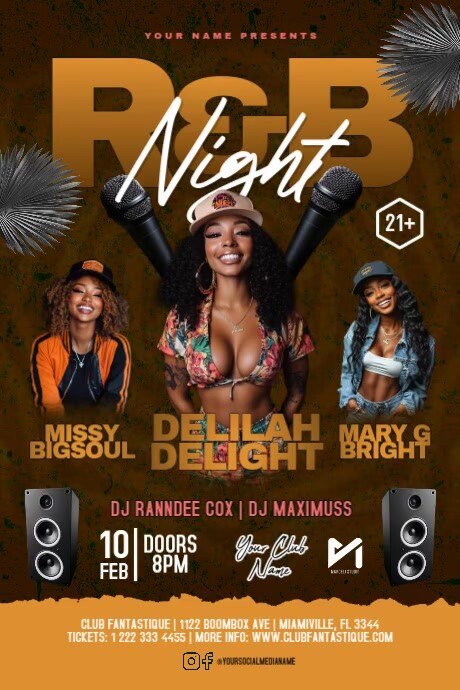Copy of Maximalist Afro Party Video Poster | PosterMyWall