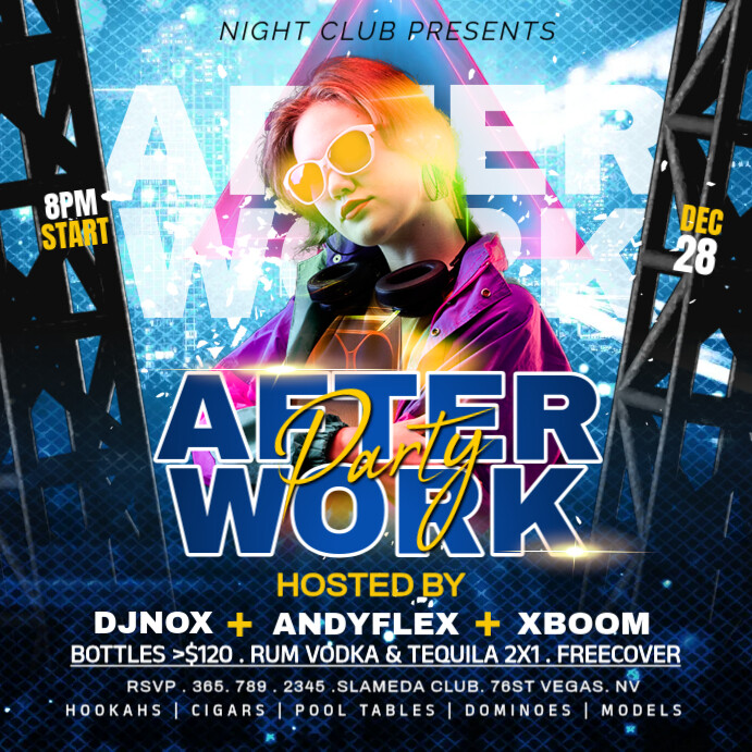 Copy of Maximalist After Work Flyer | PosterMyWall
