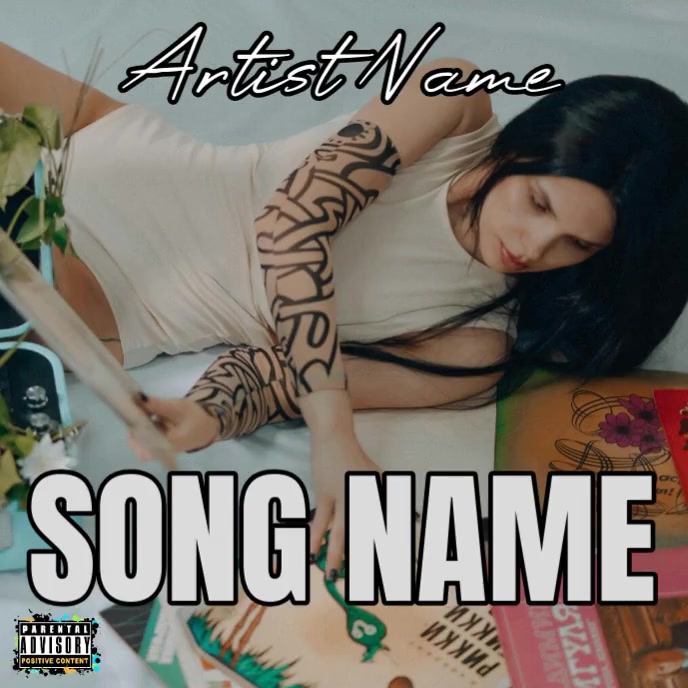 Maximalist Album Cover  Album Cover template