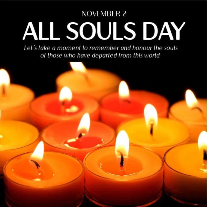 Maximalist All Souls Day  Square (1:1) template