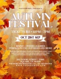 Marrone Autumn Festival Flyer Template