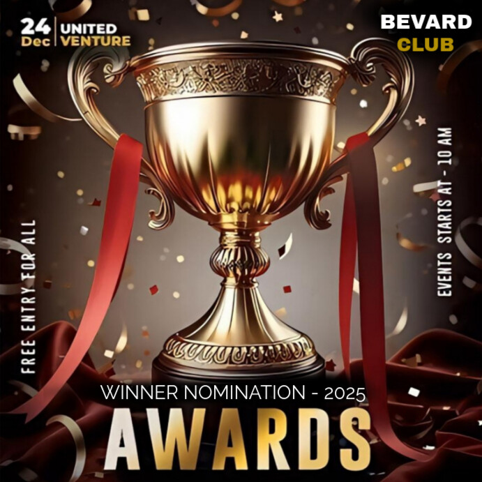 Modèle Maximalist Award Nomination Instagram Post | PosterMyWall