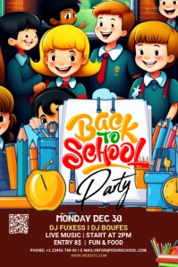 Maximalist Back To School Pinterest Graphic Pinterest Graphic template