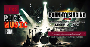 Maximalist Battle Of The Bands Template Facebook Event Cover