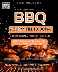 Maximalist Bbq Party  Instagram Portrait template