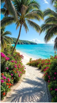 Maximalist Beach  Digital Display (9:16) template